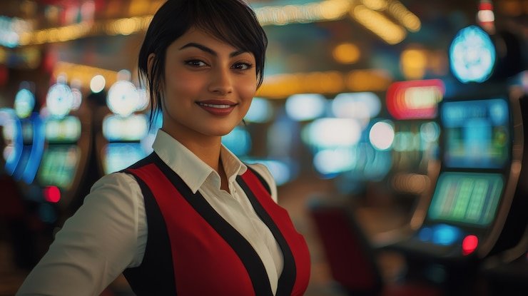 Antarmuka Egypt's Book of Mystery di aplikasi geam menampilkan gulungan slot dan kontrol yang responsif